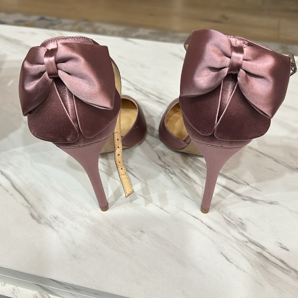 Jessica Simpson Pink Bow Heels - Picture 4 of 6